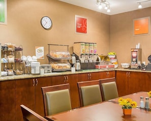 Free daily full breakfast 