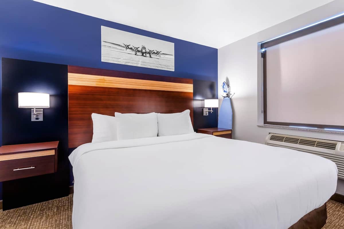 Minibar, desk, iron/ironing board, free WiFi