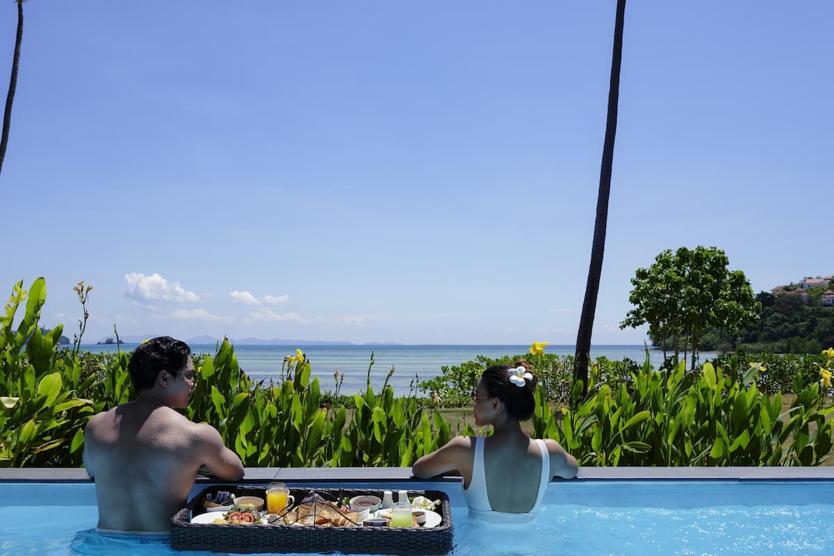 Villa, 1 kingsize-seng, ved strandkanten | 1 soverom, sengetøy av topp kvalitet, dundyner og memory foam-senger