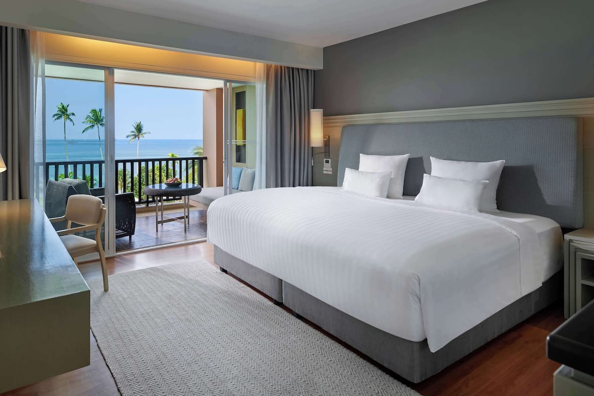 1 bilik tidur, peralatan tempat tidur premium, gebar bulu kapas