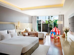 Deluxe Room, 1 King Bed with Sofa bed, Balcony (Family) | 1 bedroom, premium bedding, down duvets, memory-foam beds - Pullman Phuket Panwa Beach Resort (Wichit)