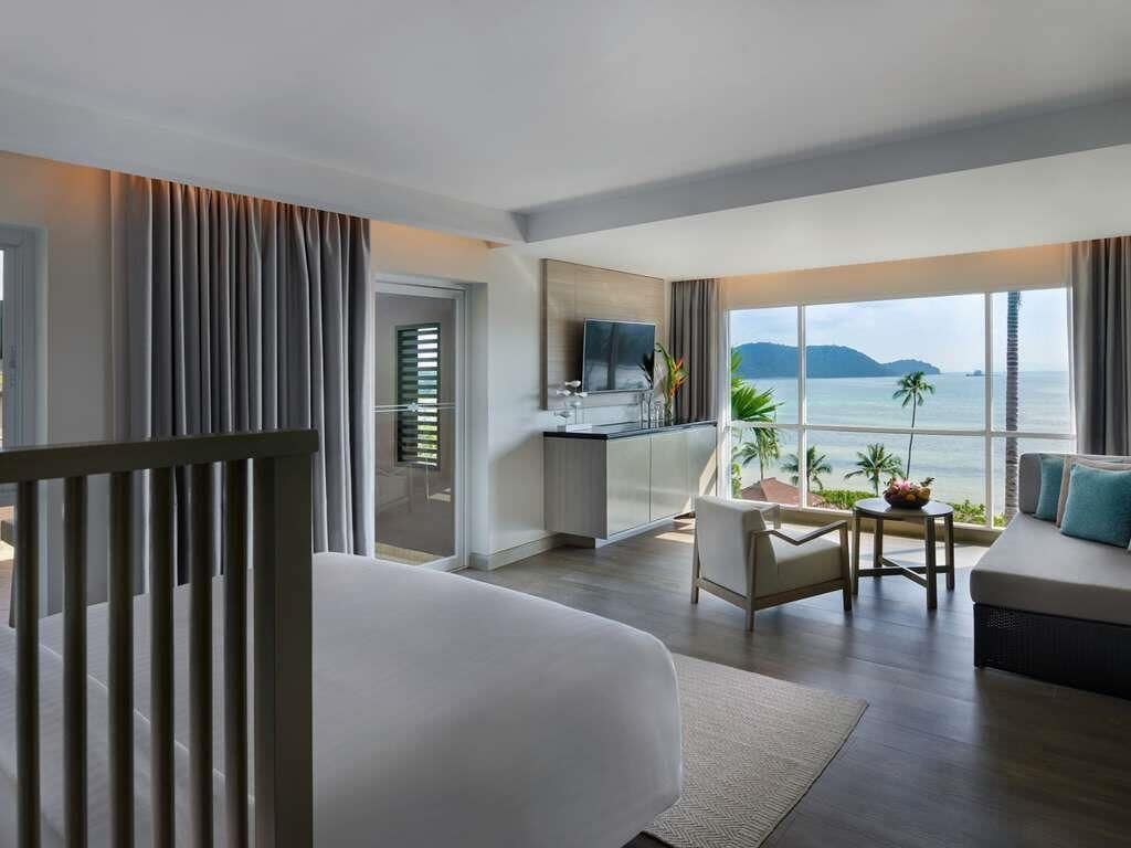 Deluxe Suite, 1 King Bed, Balcony (overlooking Andaman Sea) | 1 bedroom, premium bedding, down duvets, memory-foam beds