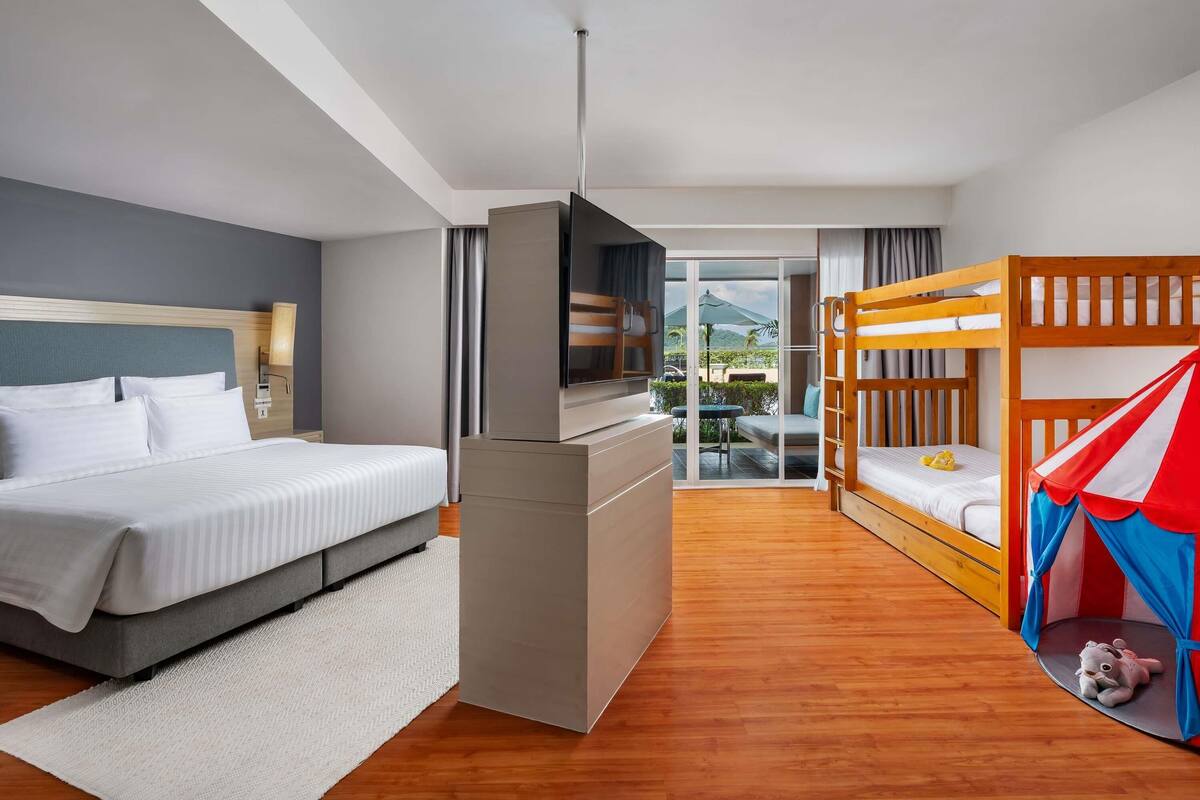 1 habitación, ropa de cama de alta calidad y cubrecamas 
