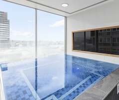 Indoor spa tub