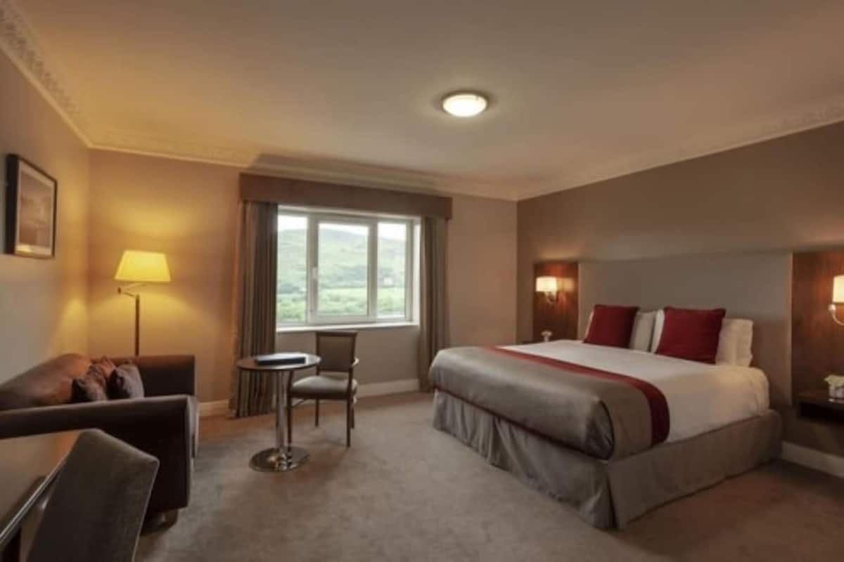 In-room safe, desk, blackout curtains, iron/ironing board
