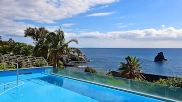 Indoor pool, outdoor pool