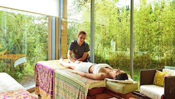 Body treatments, facials, massage/treatment rooms