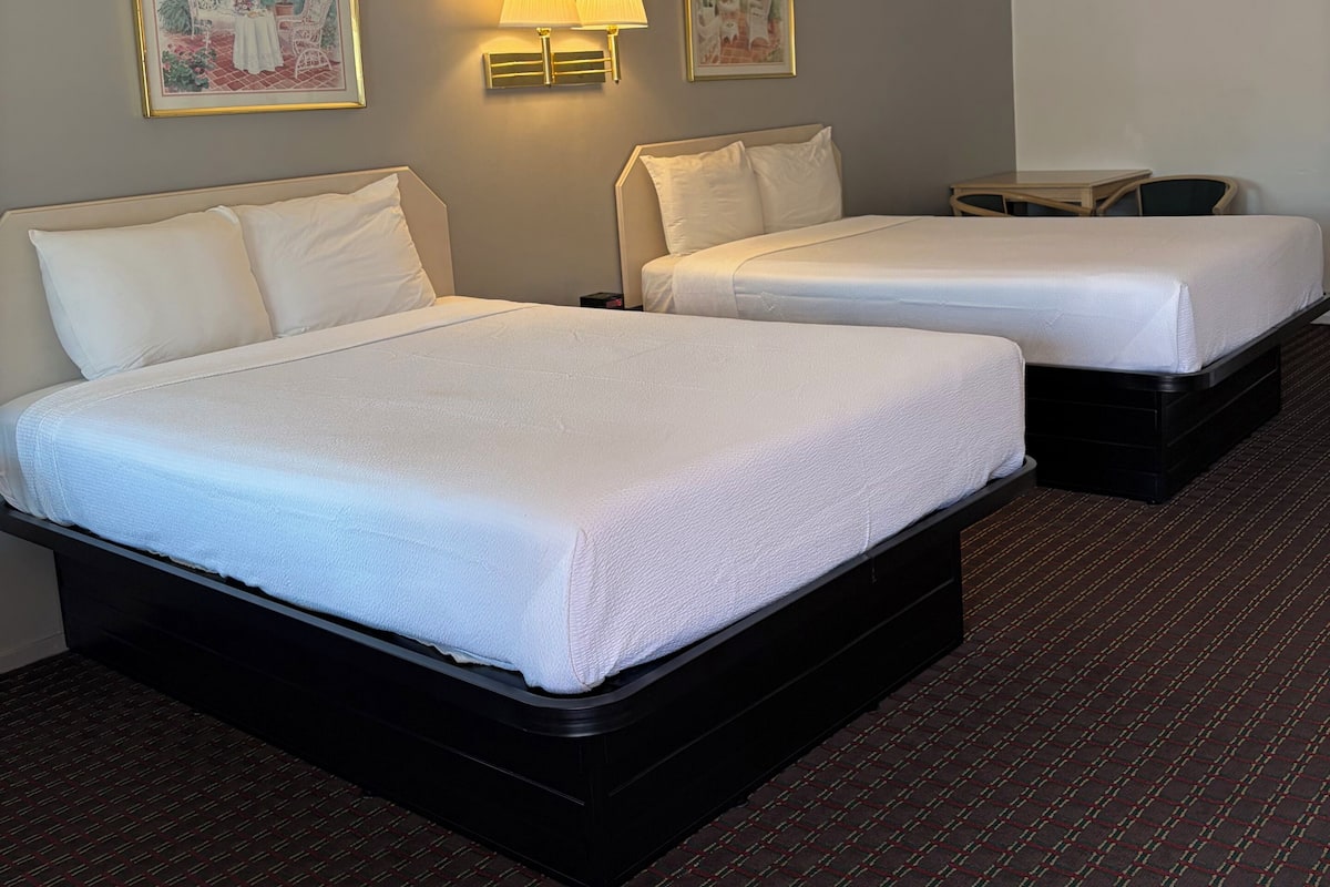 Room, 2 Queen Beds, Non Smoking | In-room safe, free WiFi
