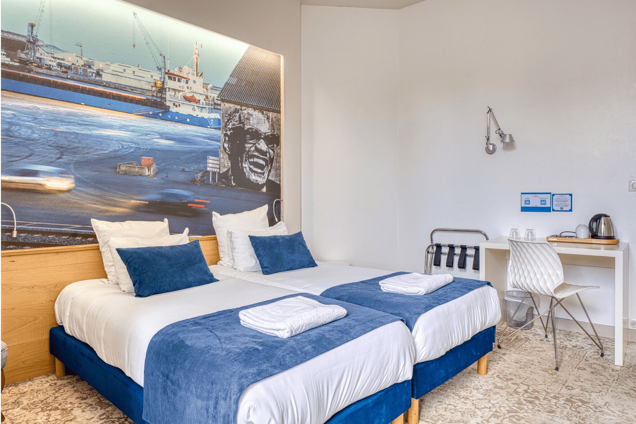 Chambre Deluxe avec lits jumeaux, 1 chambre | Coin séjour