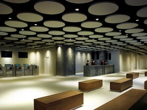 Check-in/check-out kiosk - Resorts World Genting - First World Hotel (Genting Highlands)