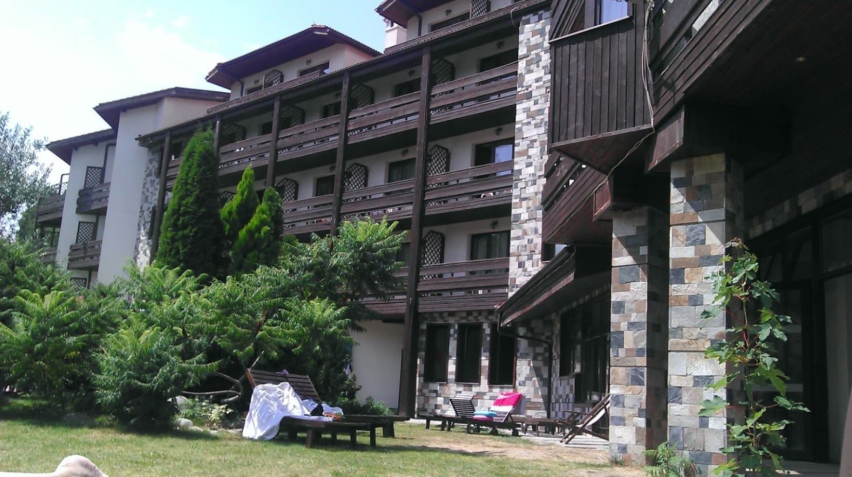 Façade de l’hébergement
