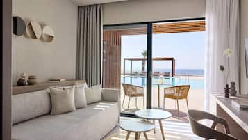Junior Suite with Sharing Pool & Sea View | View from room