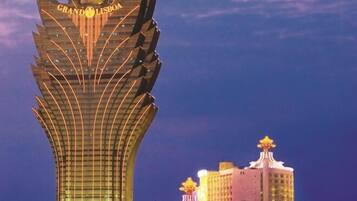 Front of property - evening/night