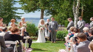 Außenbereich für Hochzeiten