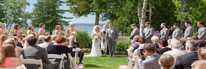 Espace mariage en plein air