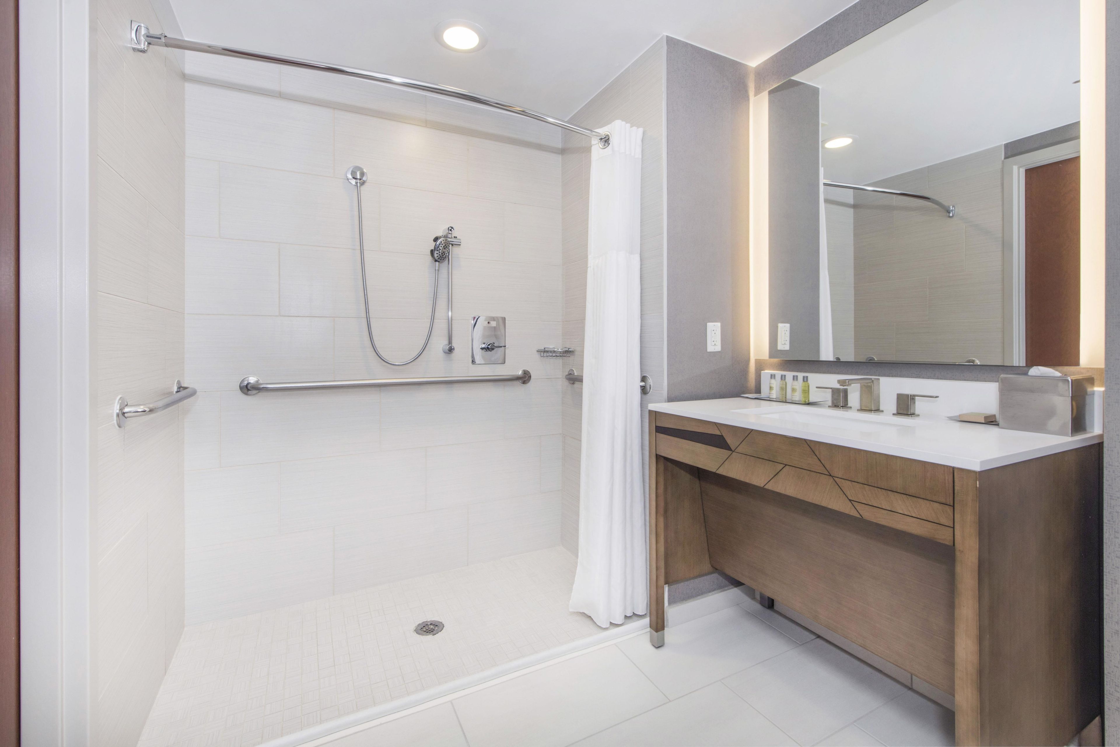 Regadera en el baño