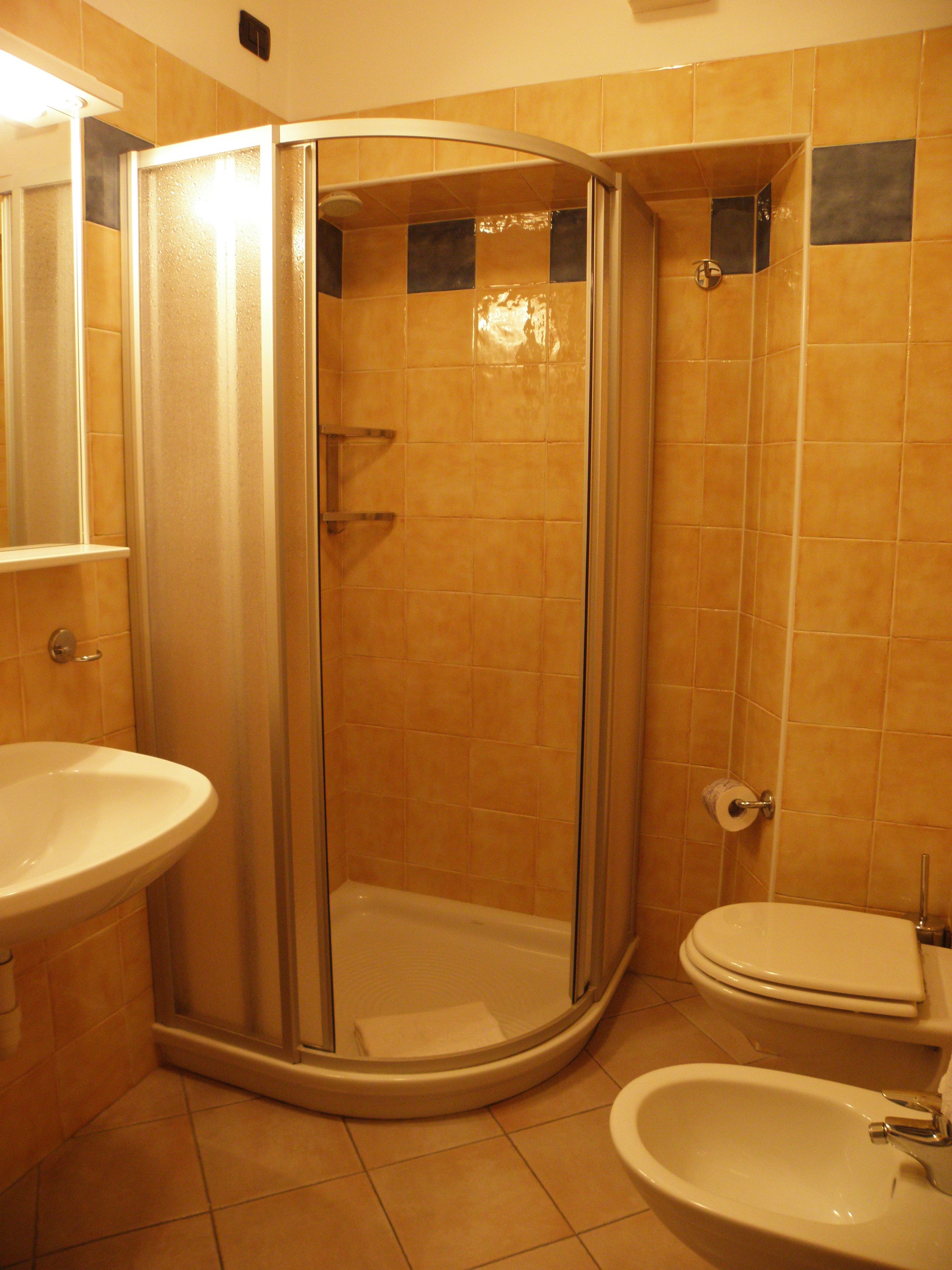 single room | bathroom | shower, free toiletries, hair dryer, towels