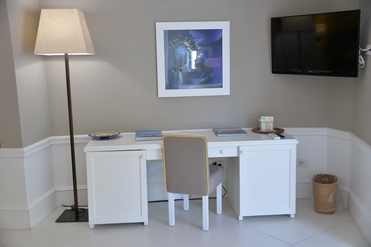 junior suite, terrace, hill view (lemon) | minibar, in-room safe, desk, free wifi