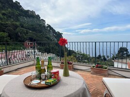 Grand Suite, Terrace, Sea View | Terrace/patio