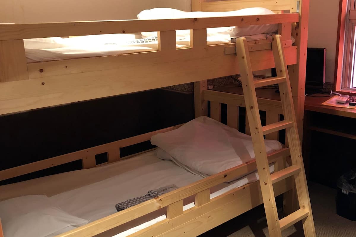 Bunk Twin Room, Non smoking | Down comforters, in-room safe, desk, blackout drapes