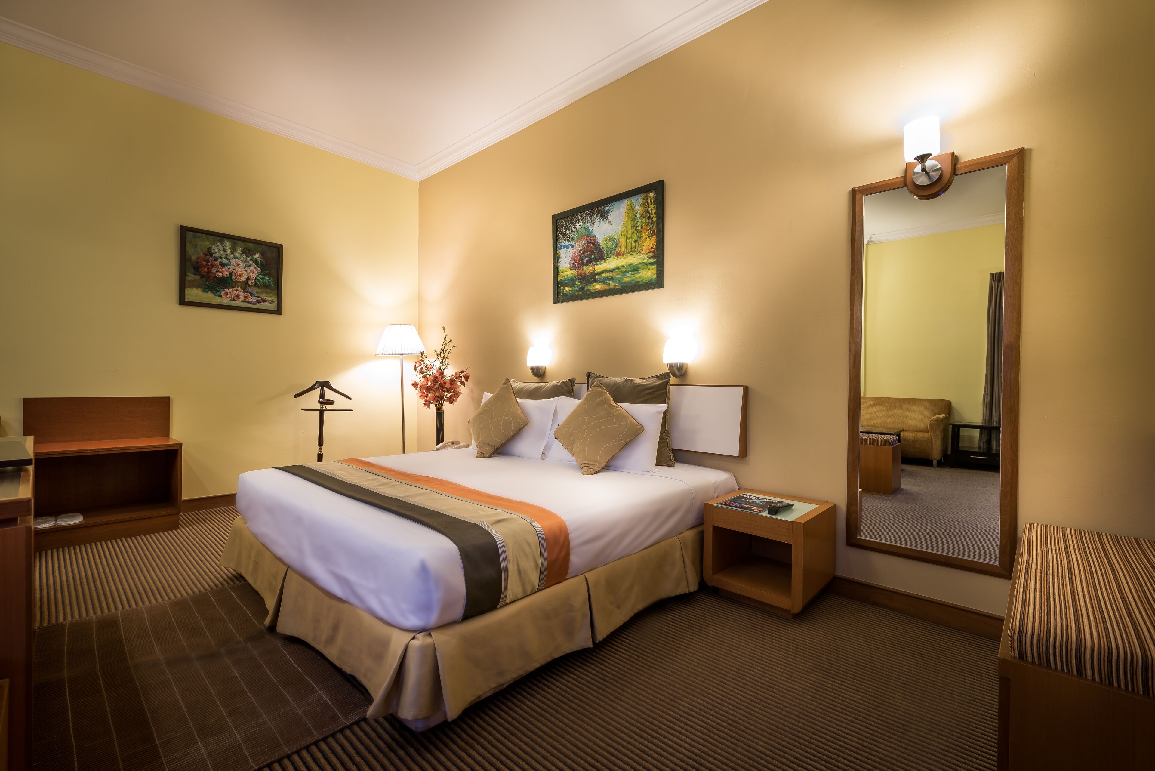 Laptop workspace, iron/ironing board (on request), free WiFi, bed sheets