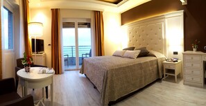 普通套房, 露台, 海景 | 1 間睡房、高級寢具、羽絨被、特厚豪華床墊