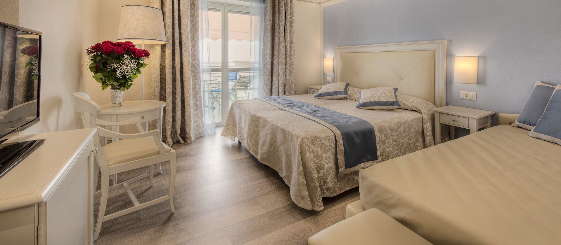 superior double room, terrace, sea view | 1 bedroom, premium bedding, down duvets, pillow-top beds