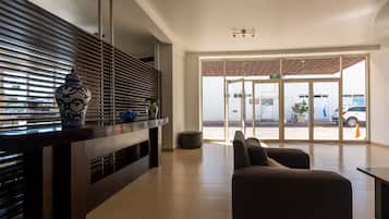 Sala de estar en el lobby