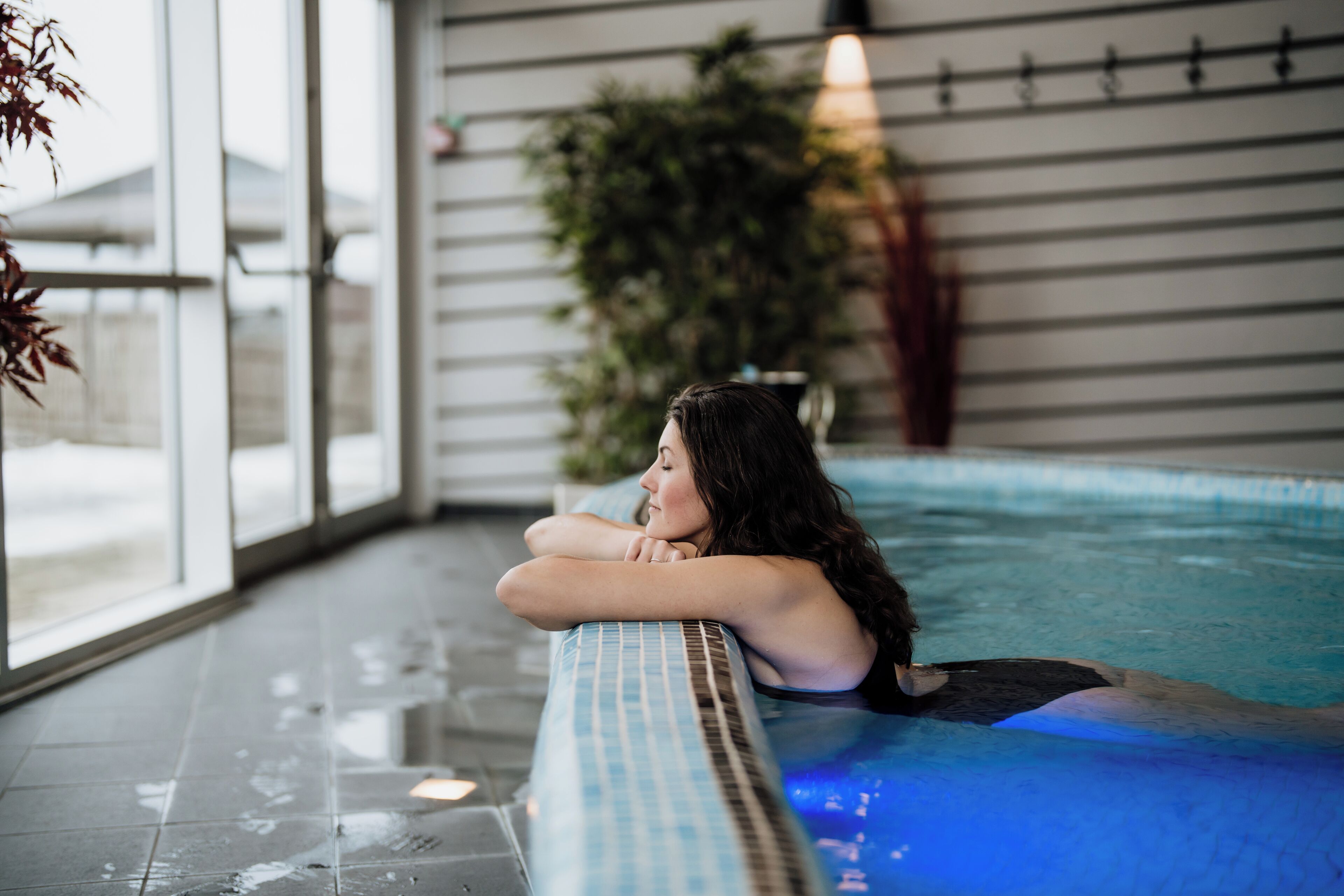 Sauna, bain à remous, hammam