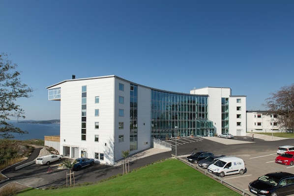 Entrée de l’hébergement