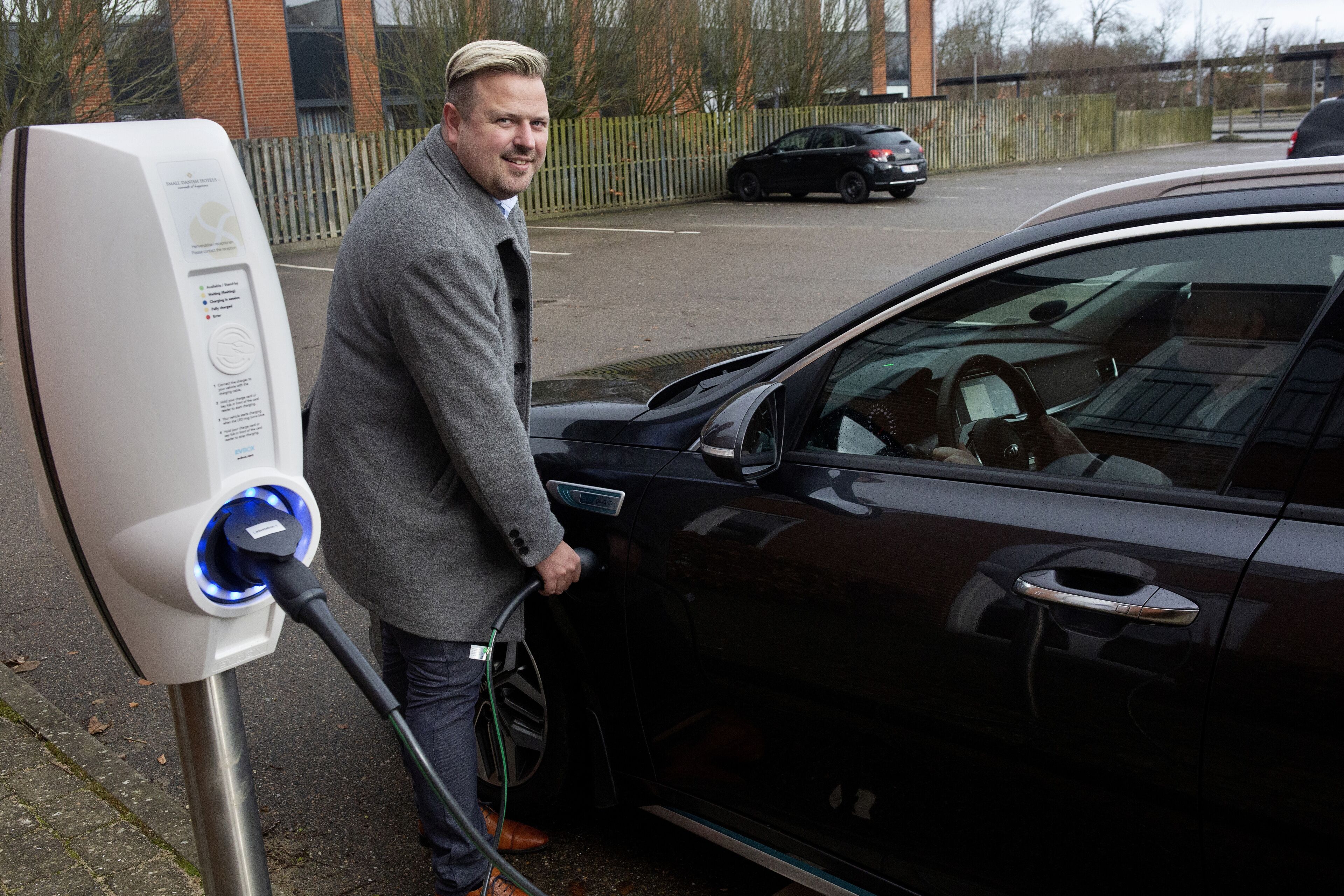 electric vehicle-charging station