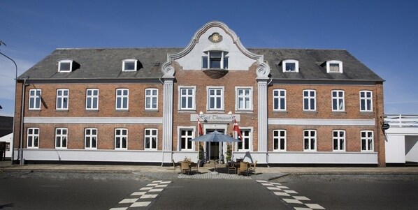 Voorkant van accommodatie