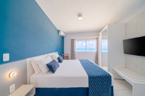 Frigobar, cofres nos quartos, Wi-Fi de cortesia, roupa de cama