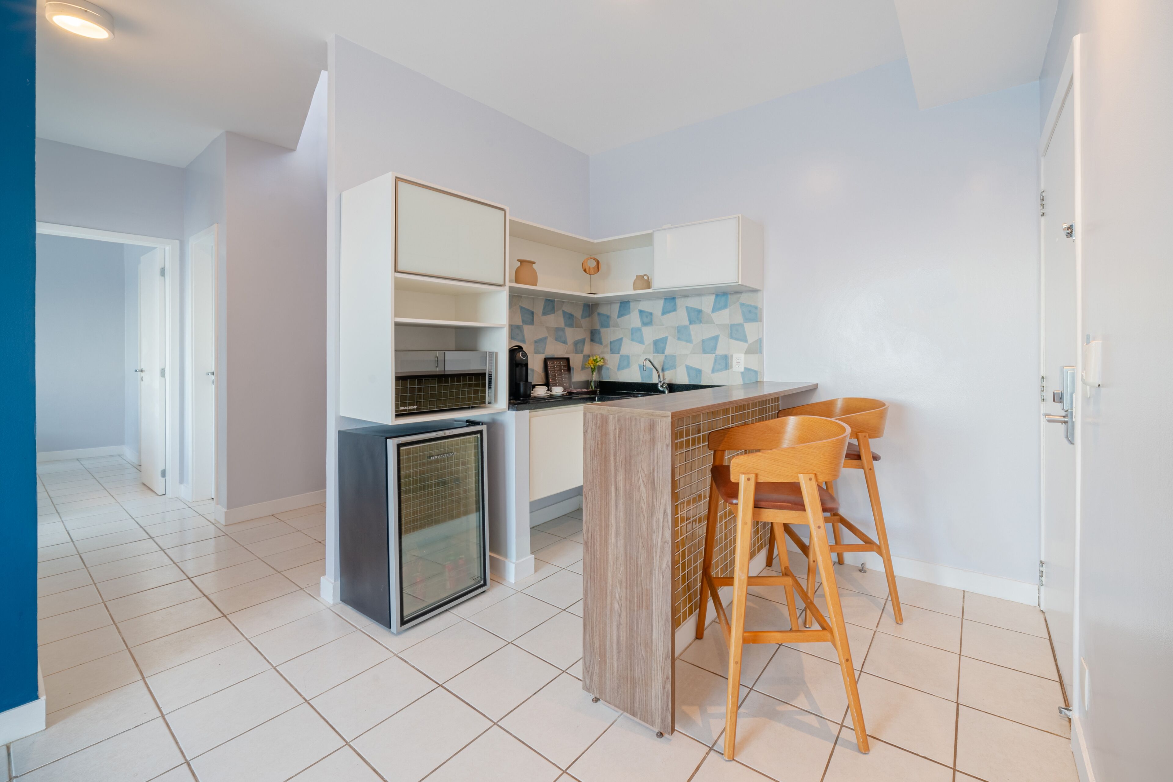 premium duplex | private kitchen | mini-fridge, microwave