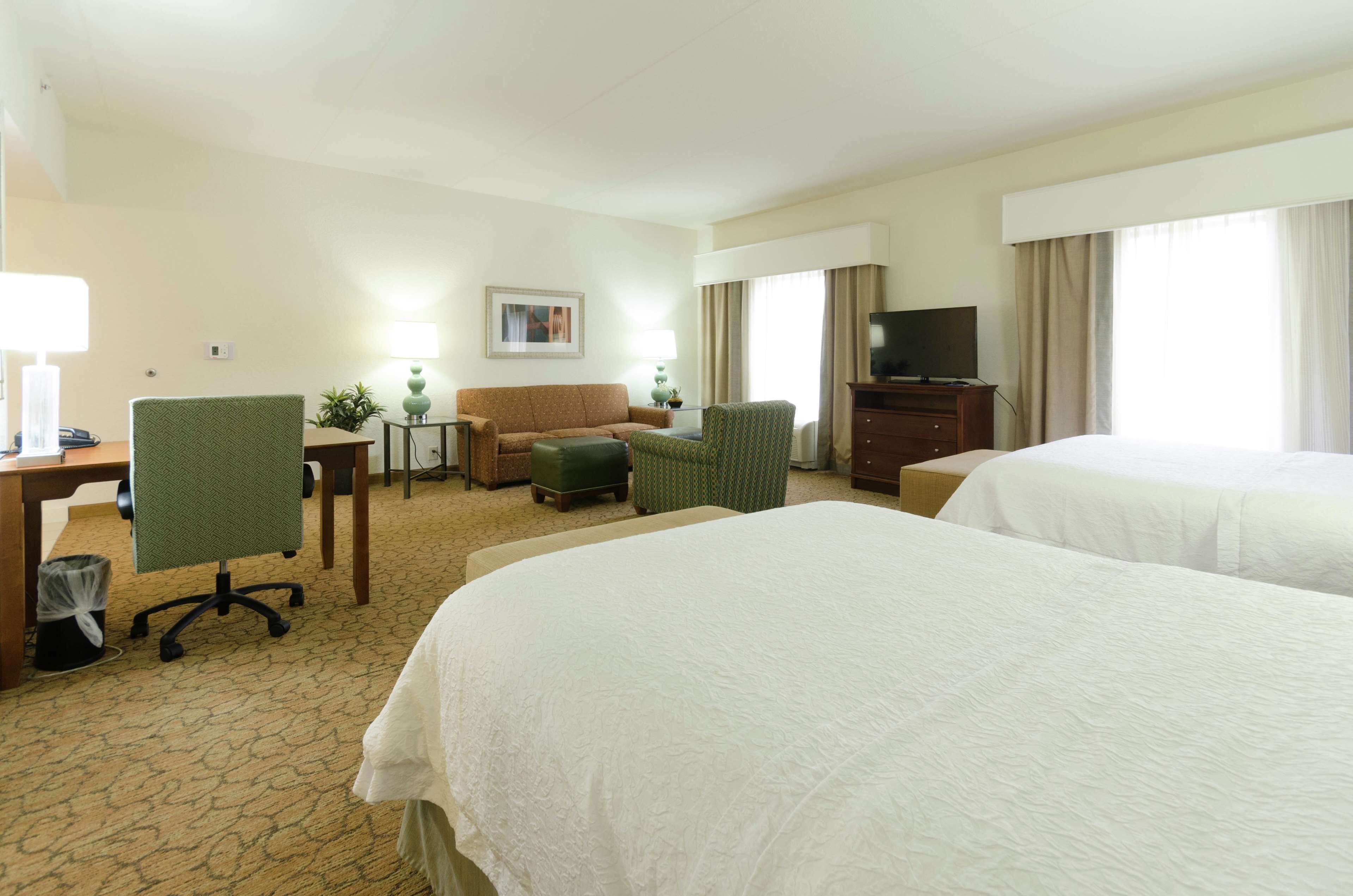 desk, blackout curtains, iron/ironing board, free wifi