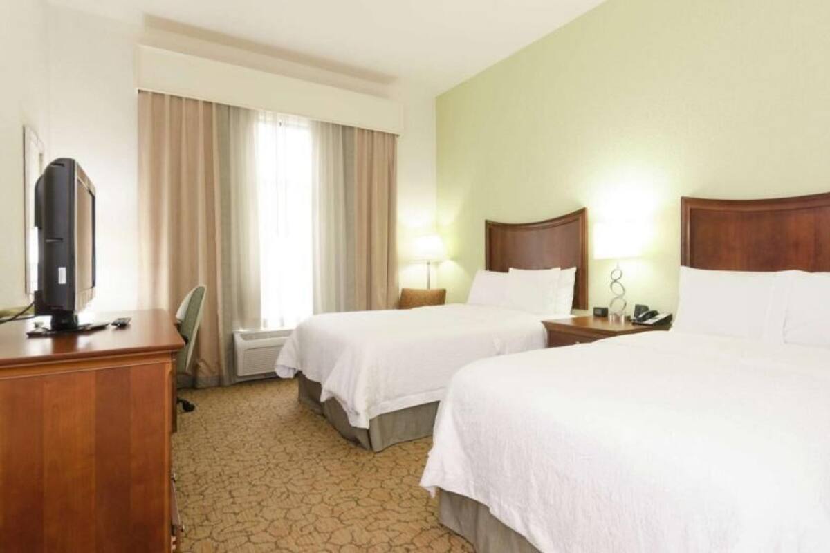 Desk, blackout drapes, iron/ironing board, free WiFi