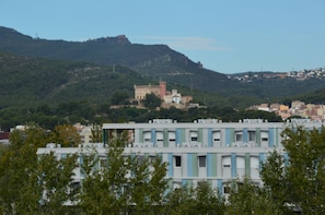 Blick von der Unterkunft