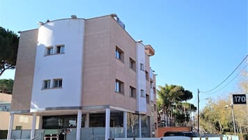 Voorkant van accommodatie