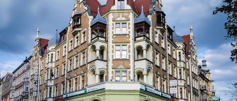 Fachada de la propiedad