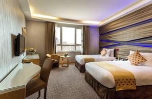 Deluxe Twin Room | 客房内保险箱、隔音、熨斗/熨板、免费 WiFi