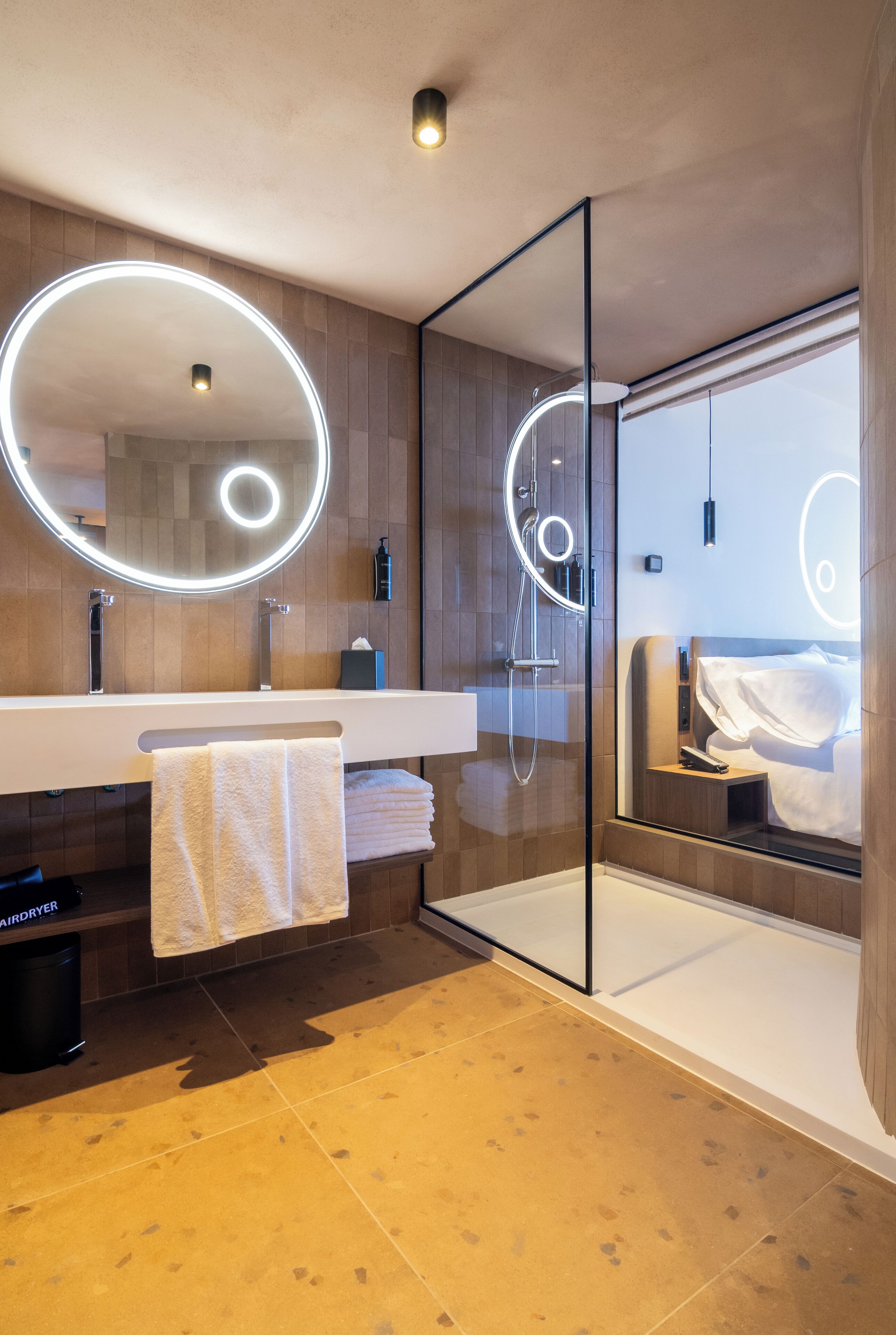 1 bedroom, memory-foam beds, desk, blackout curtains