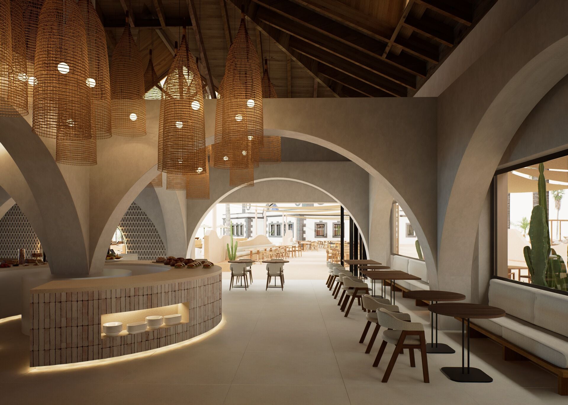 4 restaurants, breakfast, dinner, brunch served; international cuisine