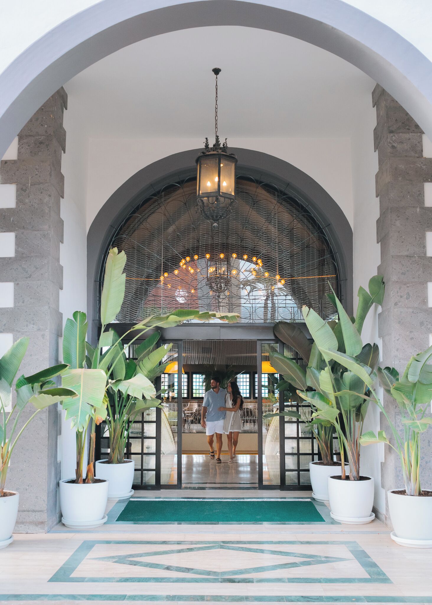 Entrada al alojamiento