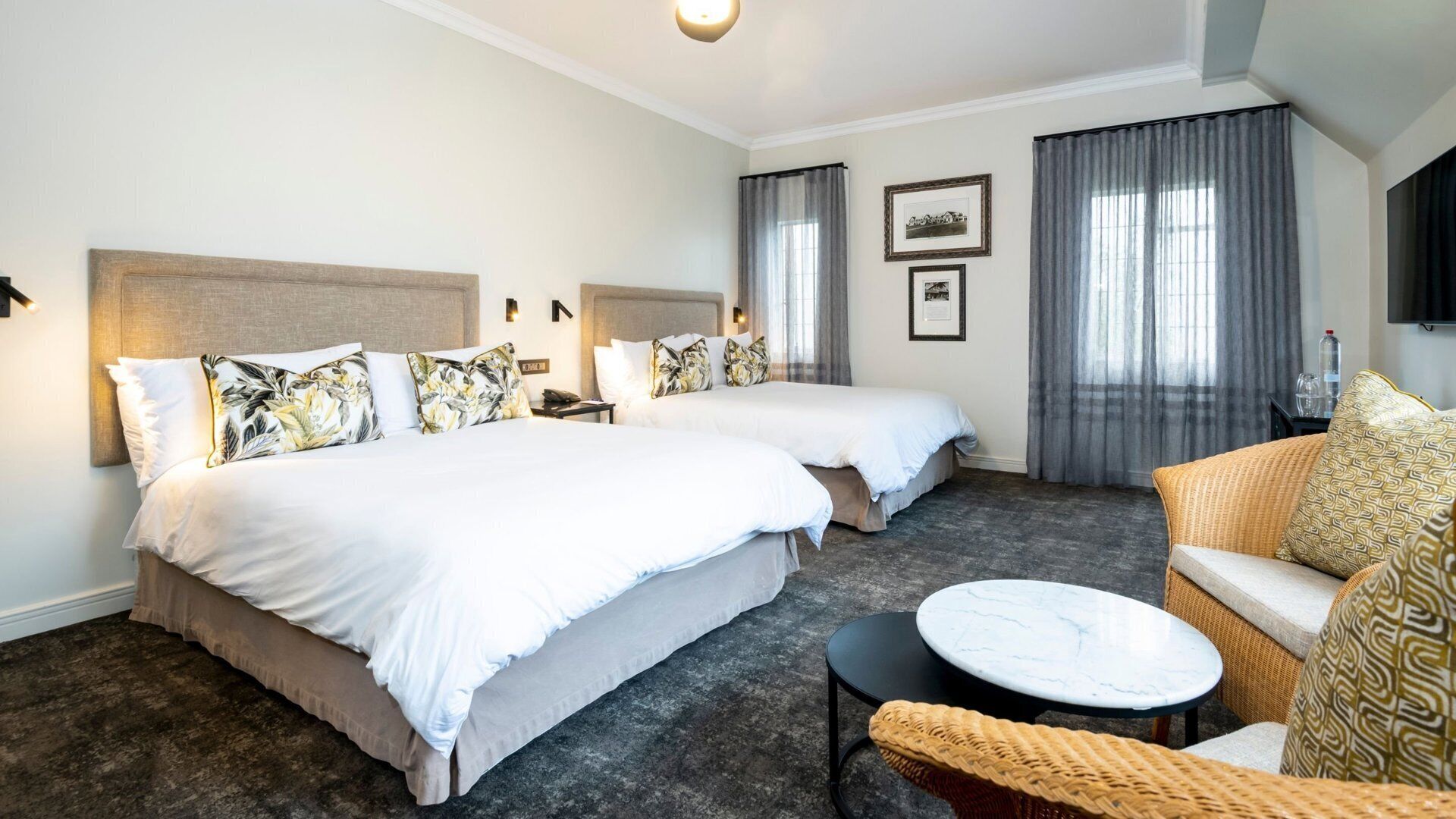 Premium bedding, minibar, in-room safe, desk
