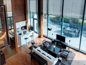 Suite presidencial, 2 habitaciones | Vista del balcón