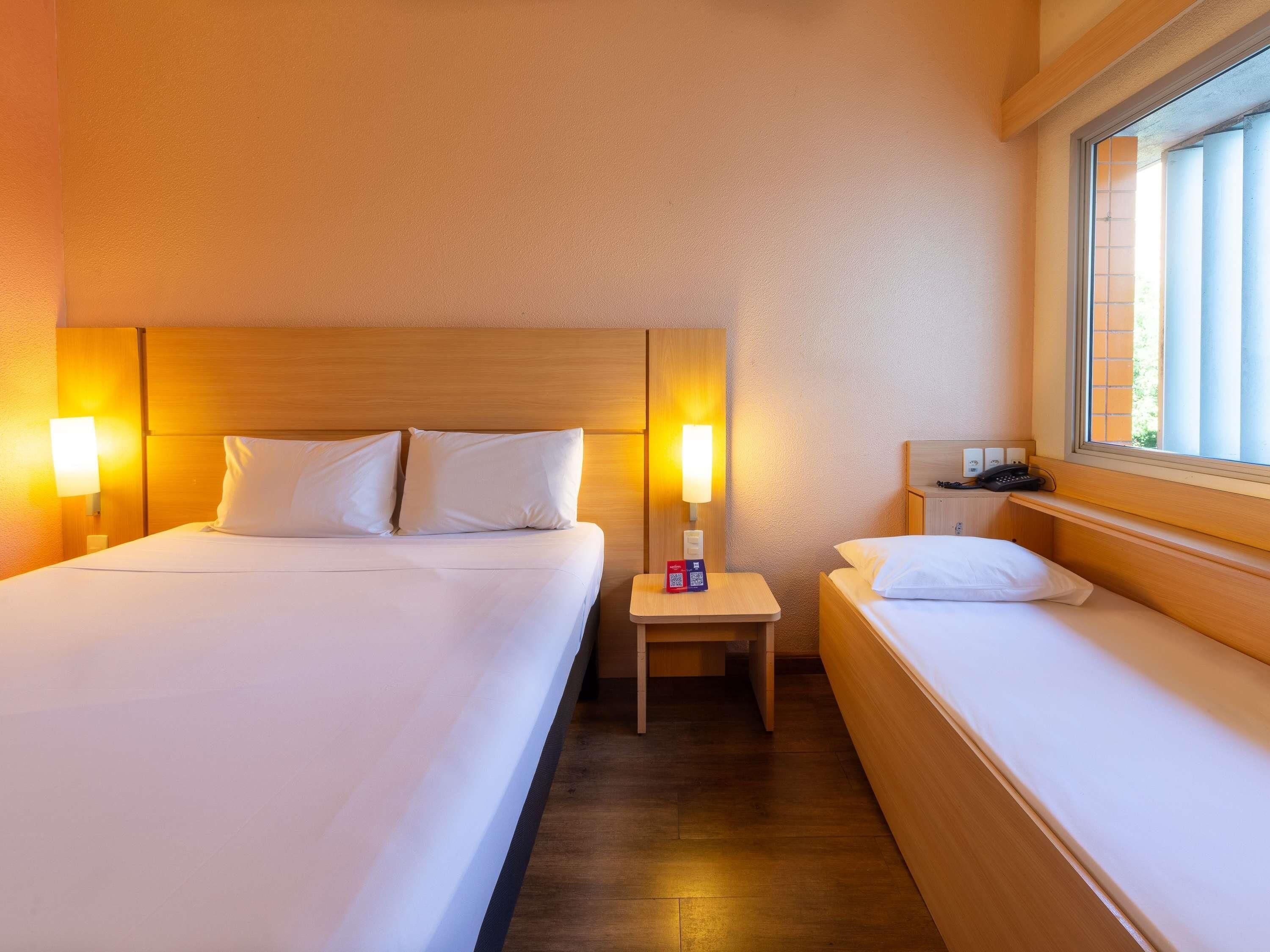 room, multiple beds (extra bed for children) | in-room safe, desk, blackout curtains, free wifi