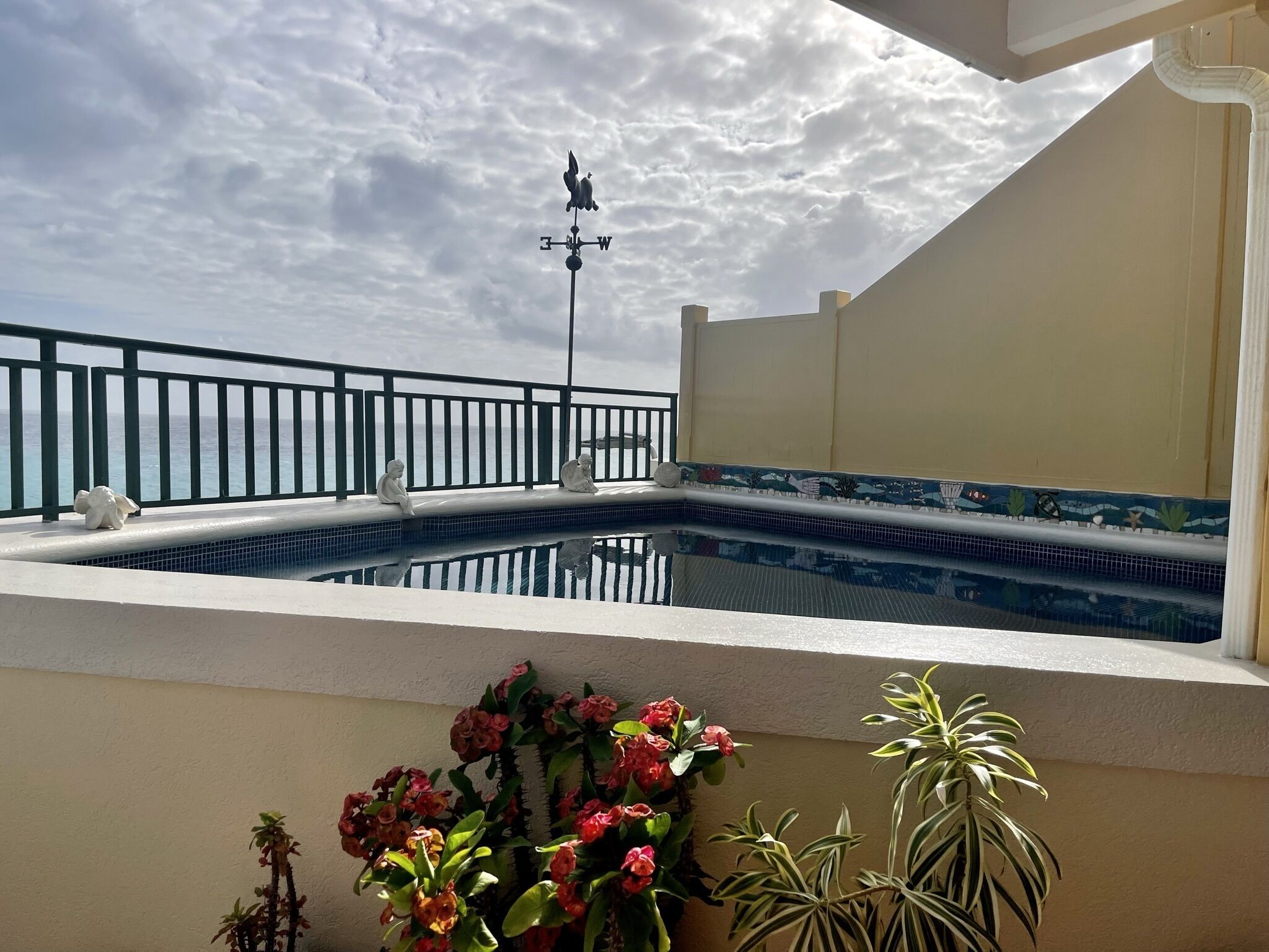 luxury condo, 2 bedrooms, beach view | terrace/patio