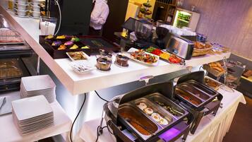Daily buffet breakfast (EUR 20 per person)