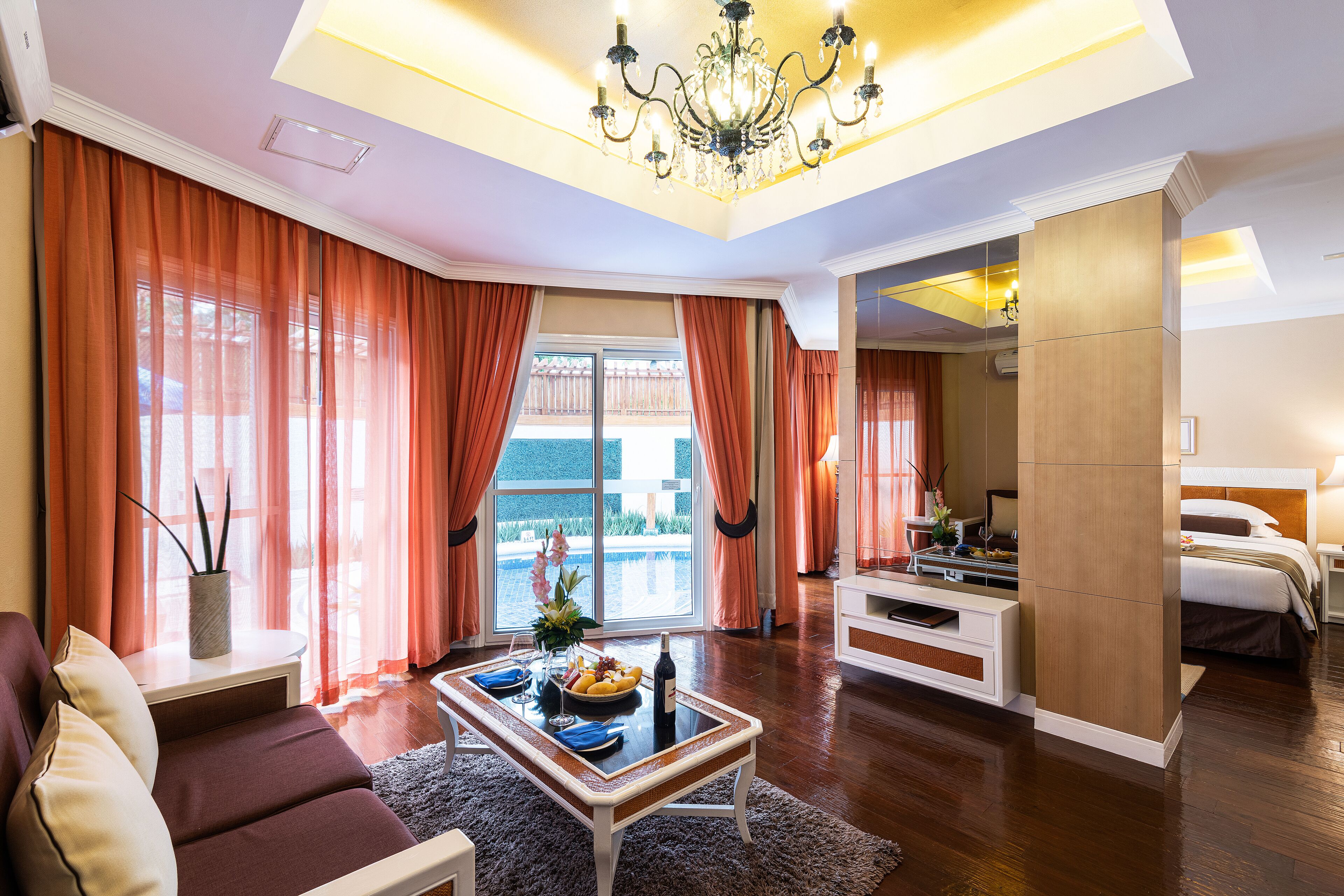 pool villa | view from room