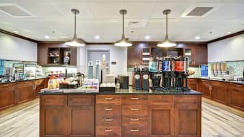 Free daily full breakfast